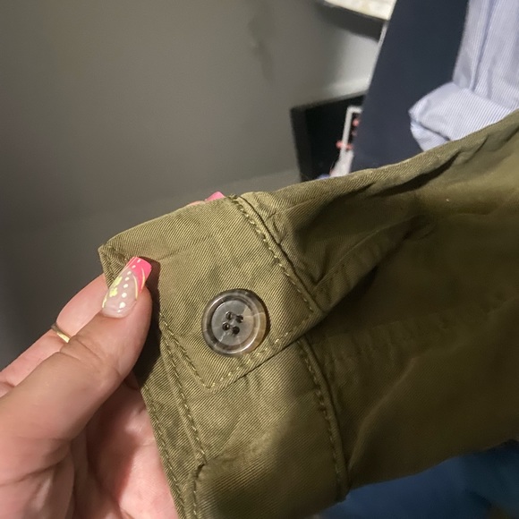 90s green cargo jacket - Picture 3 of 4